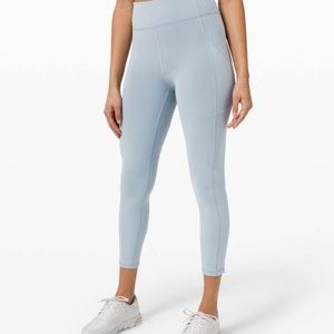 Lululemon Invigorate High- Rise Tights 25" Chambray